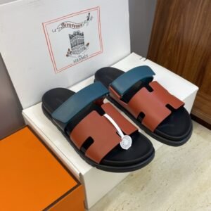 Alternative view of Hermes Paris Chypre Two Tone Calfskin