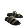 Hermes Jackson Sandal  Green  Suede Leather