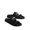 Hermes Jackson Sandal Black/Silver  Leather