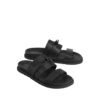 Hermes Jackson Sandal Black/Black  Leather