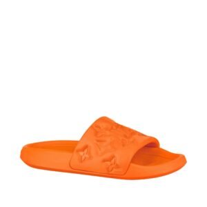 Louis Vuitton Waterfront Mule Bubble Monogram Orange Slides