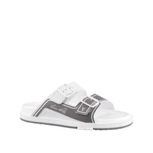 Louis Vuitton Trainer Mule White/Grey