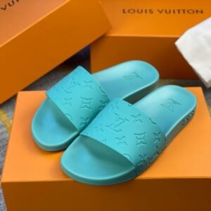 Alternative view of Louis Vuitton Waterfront Mule Green