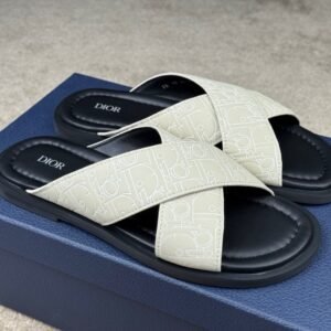 Alternative view of Dior Alias Sandal Beige Dior Gravity Outline Leather