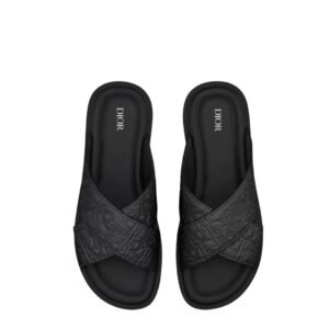 Dior Alias Sandal Black Leather  Dior Gravity Outline