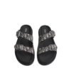 Dior Aqua Sandal Beige And Black Oblique Jacquard
