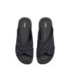 Dior Alias Sandal Black Leather Oblique Jacquard