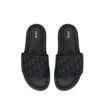 Dior Aqua Sandal Black Leather Oblique Jacquard