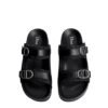 Dior Aqua CD Black Leather Oblique Jacquard Sandal