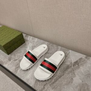 Alternative view of Gucci OG Web Slide Sandal White