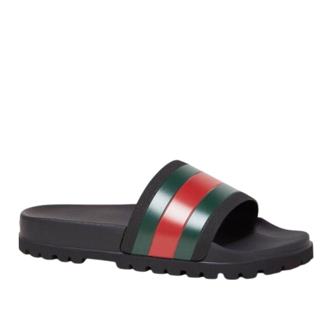 Gucci OG Web Slide Sandal Black