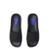 Burberry Embossed Check Dive Slides Black
