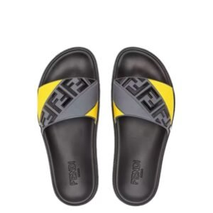 Fendi FF Rubber Fussbetts Slides In Kuwait