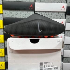 Alternative view of Nike Mind 001 Slides Black Chrome