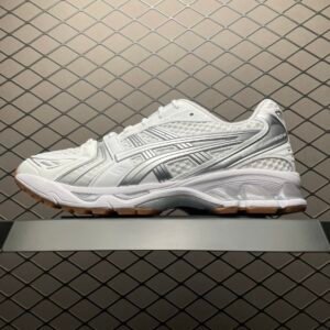 Alternative view of Asics Gel-Kayano 14 Pure White Silver