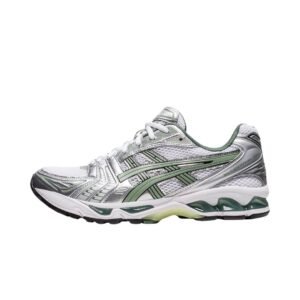 Asics Gel-Kayano 14 White Pure Silver Slate Grey