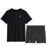 On Running 2-Piece Set In Black