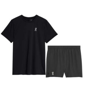 On Running 2-Piece Set In Black