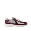 Prada America’s Cup Burgundy Patent Leather-Blend