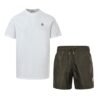 Moncler 2-Piece Set White/Olive