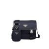 Prada Re-Nylon Saffioano Shoulder Bag Navy