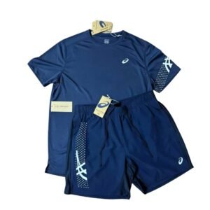 Asics 2-Piece Icon Set In Navy