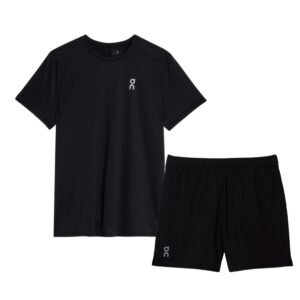 On Running 2-Piece Set In Black