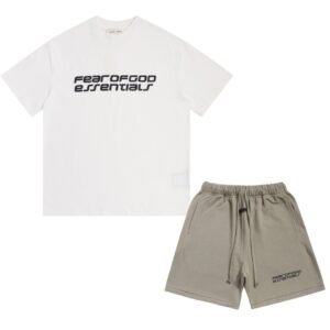 FOG Essentials 2-Piece Summer Set NEW White/Beige