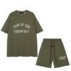 FOG Essentials 2-Piece Summer Set Green/White