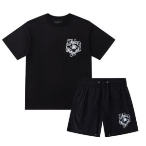 Amiri  Logo 2-Piece Summer Set Hollywood Print