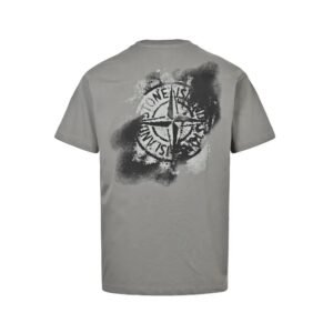 Alternative view of Stone Island Back Logo 2-Piece Summer Set Grey