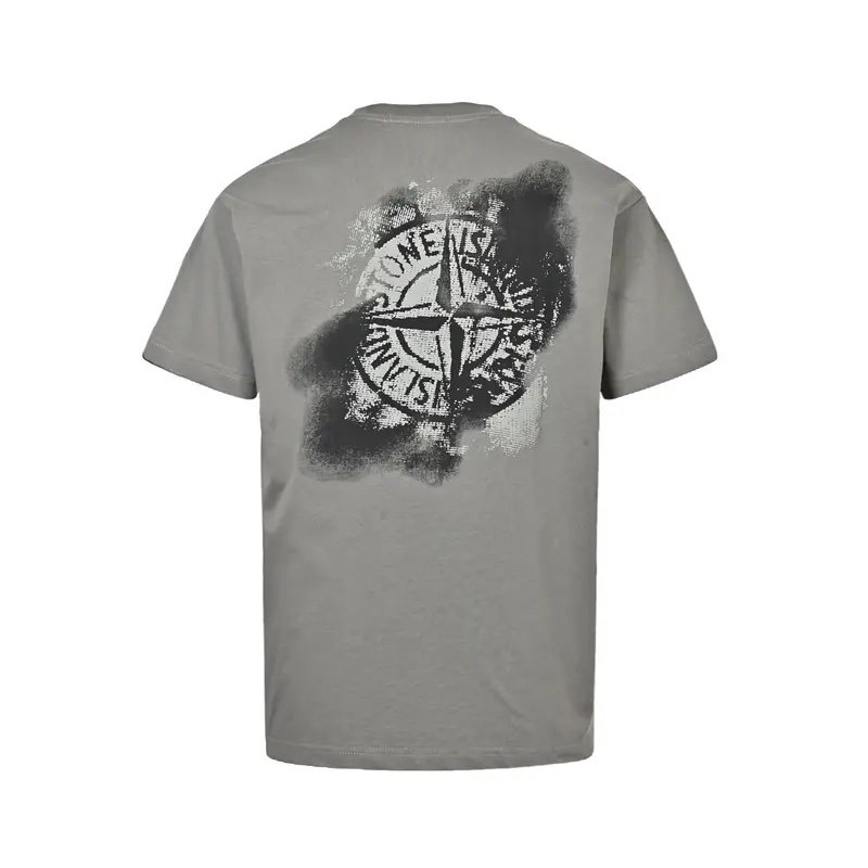 Stone Island Back Logo 2-Piece Summer Set Grey - Afbeelding 2