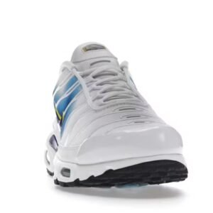 Alternative view of Nike Air Max Plus Spray Paint Swoosh White Blue