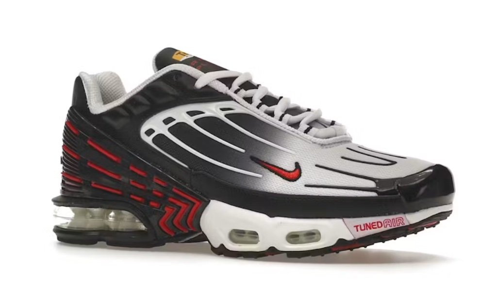 Nike Air Max Plus 3 Black Red (GS) - Afbeelding 2
