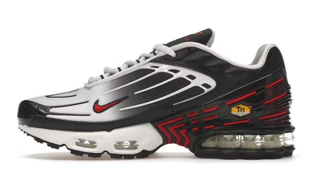 Nike Air Max Plus 3 Black Red (GS) - Afbeelding 4